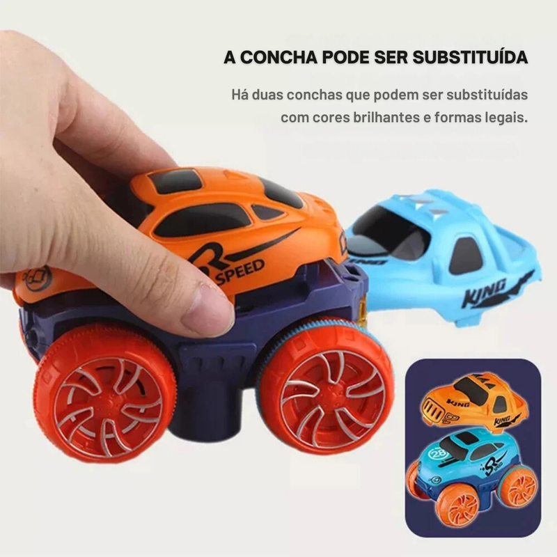 [Leve 2 Pague 1] Mega Pista de Carrinho Elétrico Track Mágic + BRINDE: 2 Carrinhos Dino Turbo